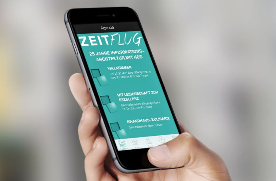 Bild vom Projekt H&S Zeitflug App