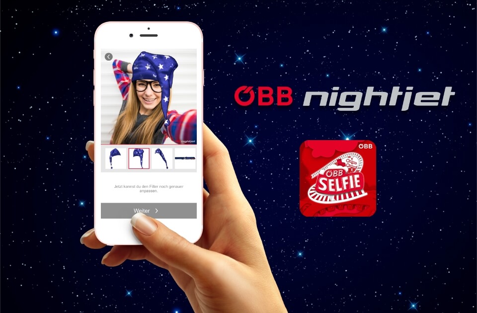 Bild vom Projekt ÖBB Selfie App